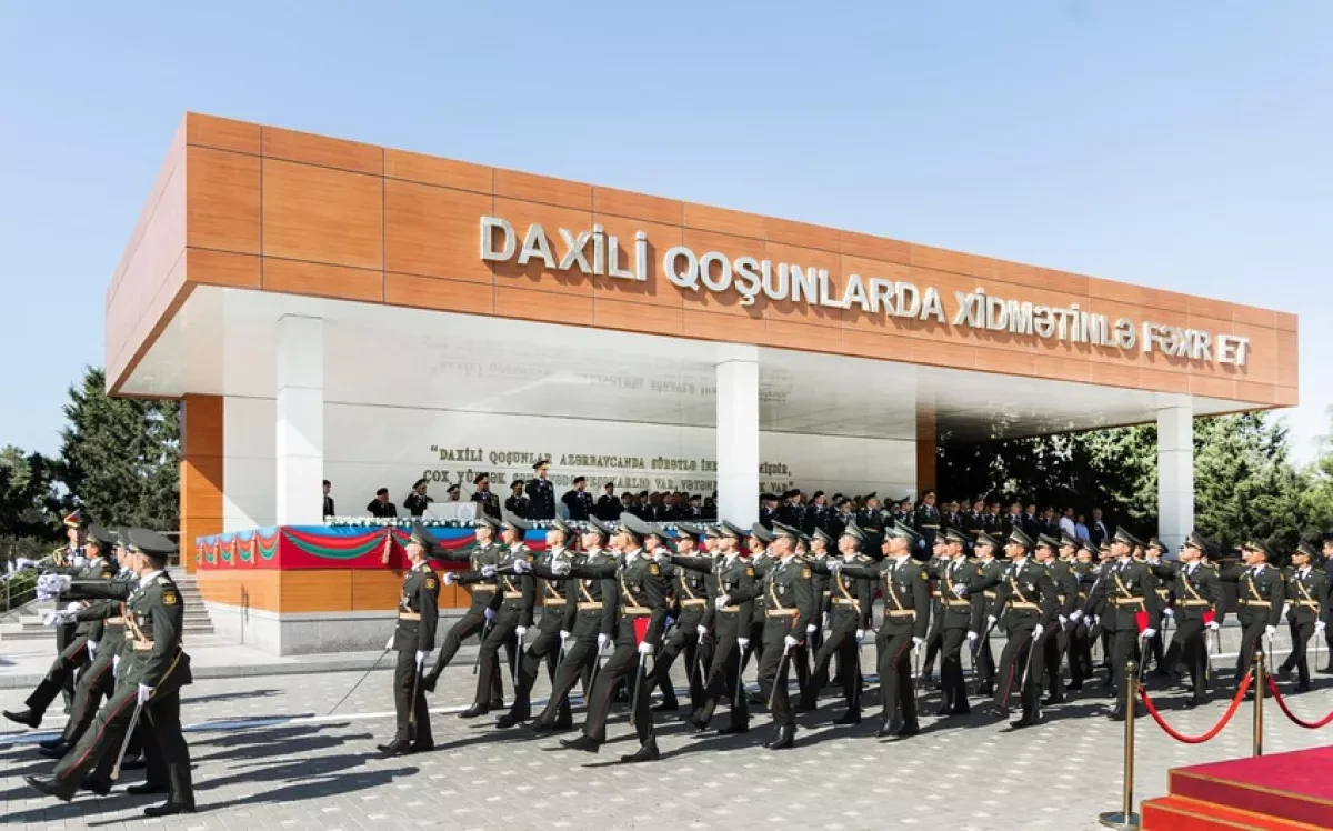 Azerbaijan’s internal troops receive fresh wave of trained officers VIDEO