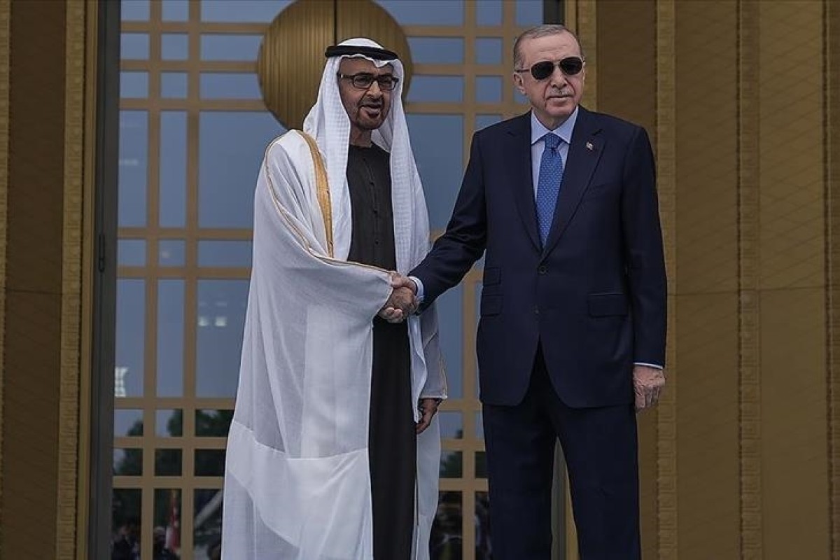 Шейх бен Заид приехал к Эрдогану.