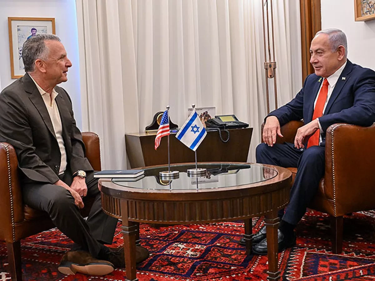 Trump’s envoy meets Netanyahu to push Gaza aid, ceasefire efforts