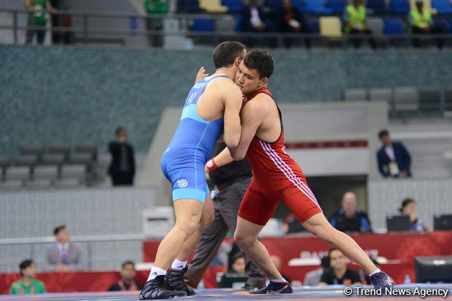 Azerbaijani wrestler win a gold medal