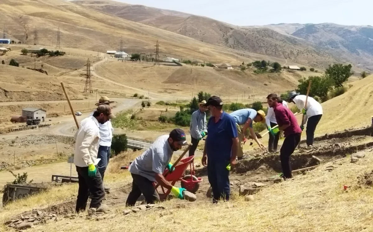 Bronze Age settlement unearthed in southern Azerbaijan Photo