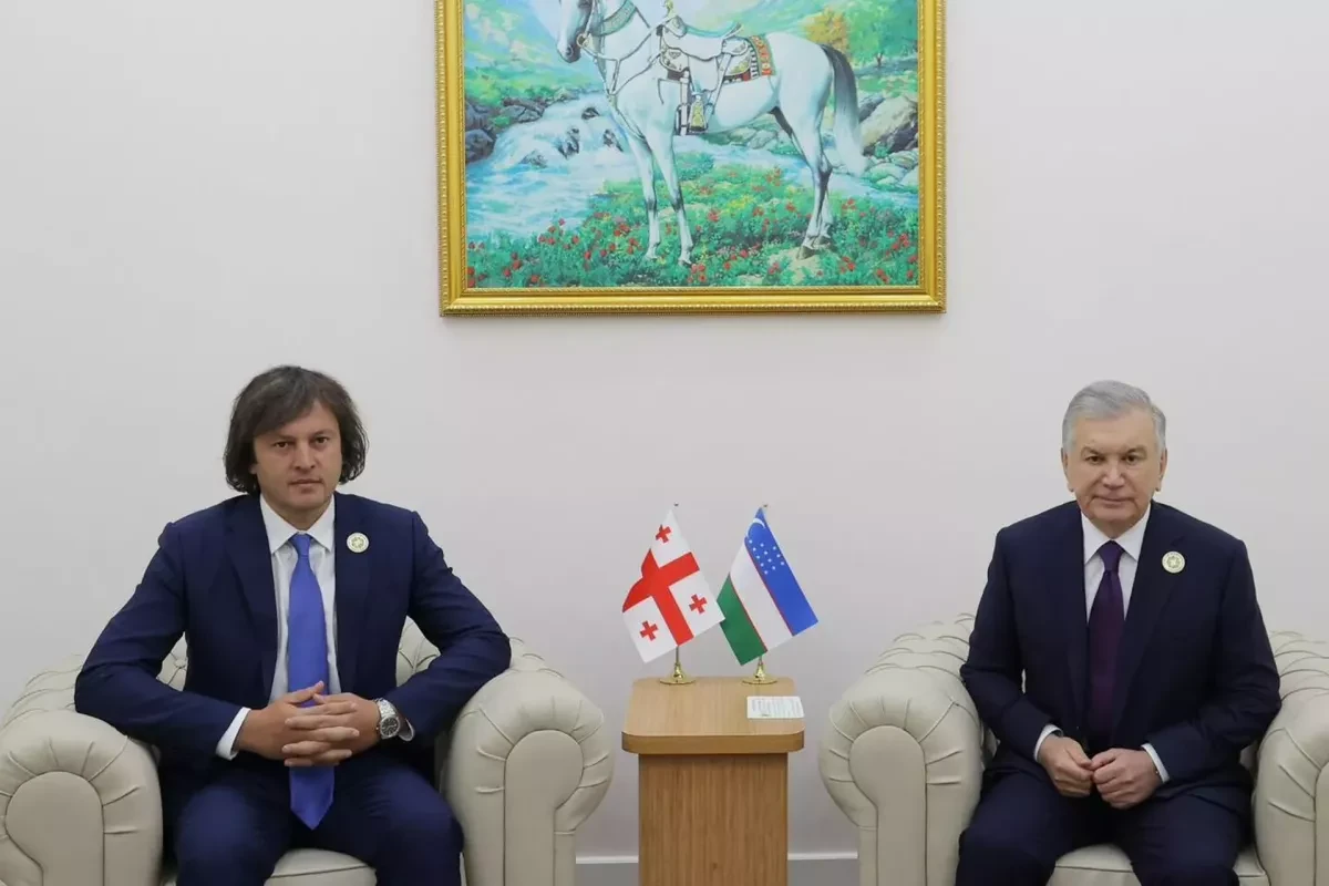 Georgian PM invites Uzbek president to Tbilisi Silk Road Forum PHOTO