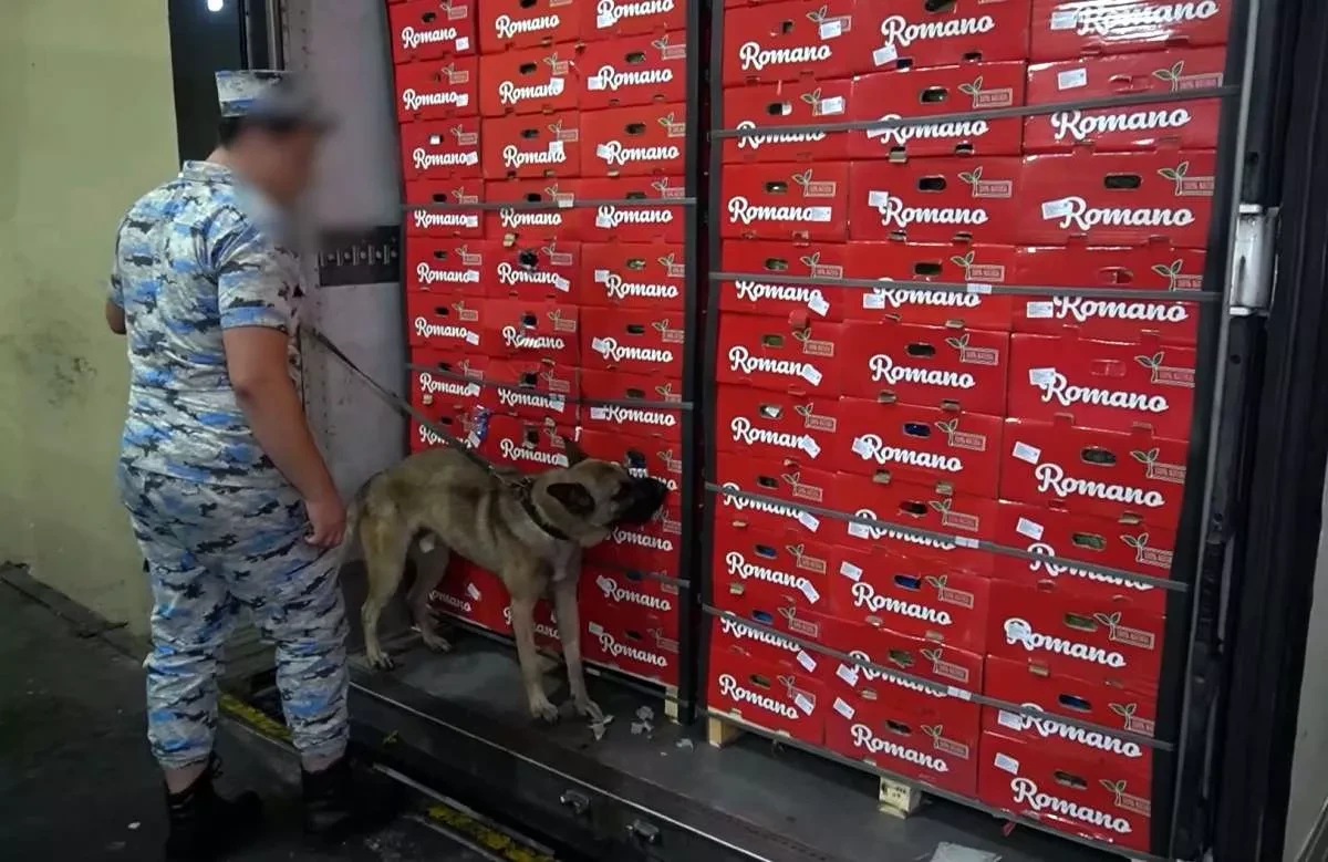 Azerbaijan seizes narcotics in truck en route from Iran to Russia PHOTO