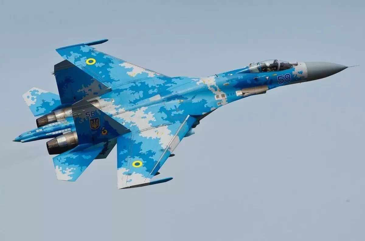 Ukrainian Su-27 fighter jet crashes, killing pilot