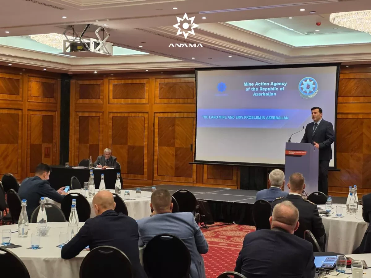 Azerbaijan raises alarm on landmine threats at international mine action conference