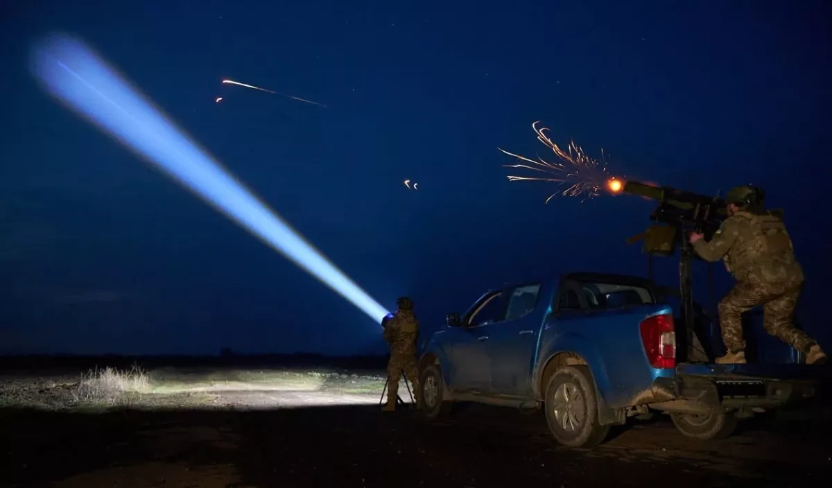 Ukraine intercepts over 120 Russian drones in overnight attacks