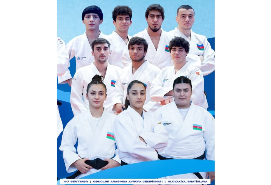 Junior Azerbaijani judokas ready for action at European Championships