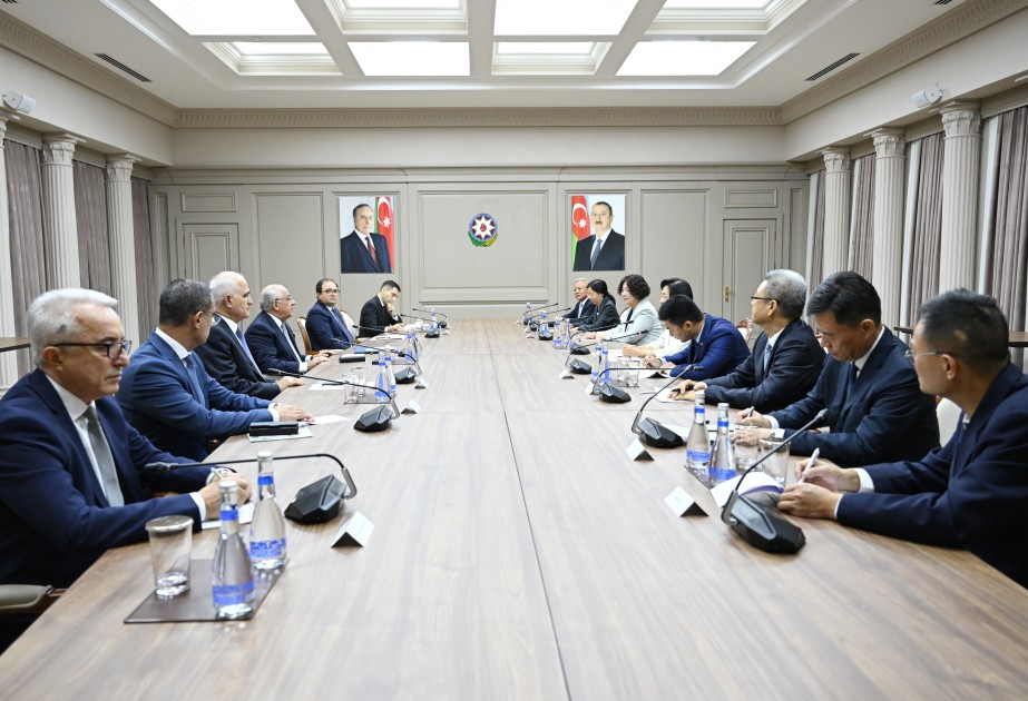 Azerbaijani PM meets with Vice-chairwoman of National Committee of Chinese People's Political Consultative Conference