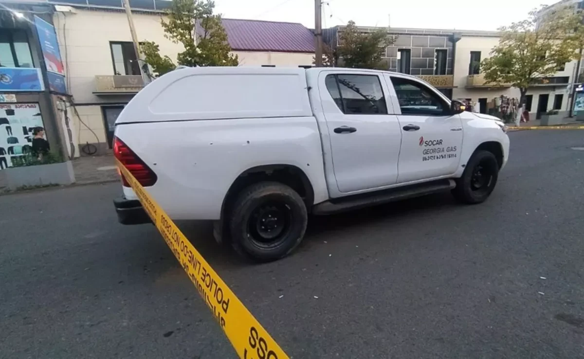Armed attack targets SOCAR vehicle in Georgia PHOTO