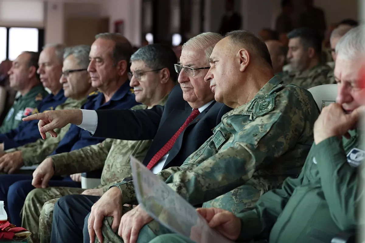 Azerbaijani army chief observes Türkiye’s major military drill PHOTO
