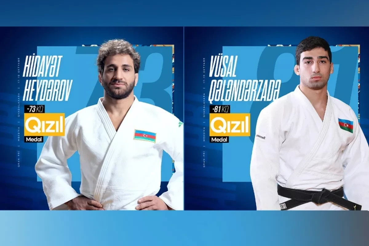 Azerbaijani judokas claim two golds, one bronze at Guadalajara Grand Prix