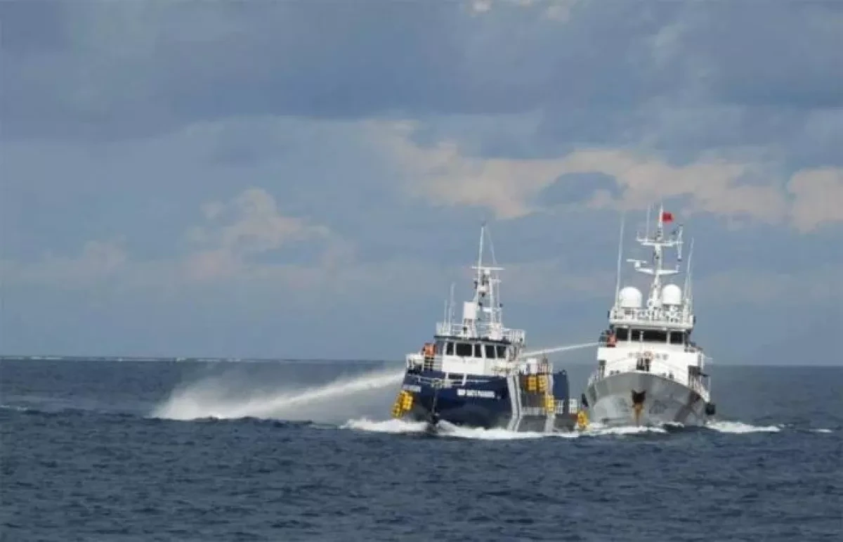 Chinese Coast Guard rams Philippine vessel in South China Sea