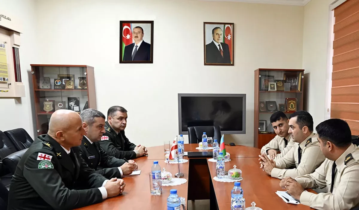Baku hosts working meeting of Azerbaijani and Georgian military specialists photo