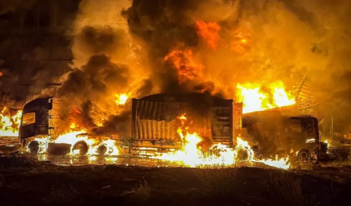 Russian drone attack ignites regionwide fires in Ukraine’s Odesa Five injured