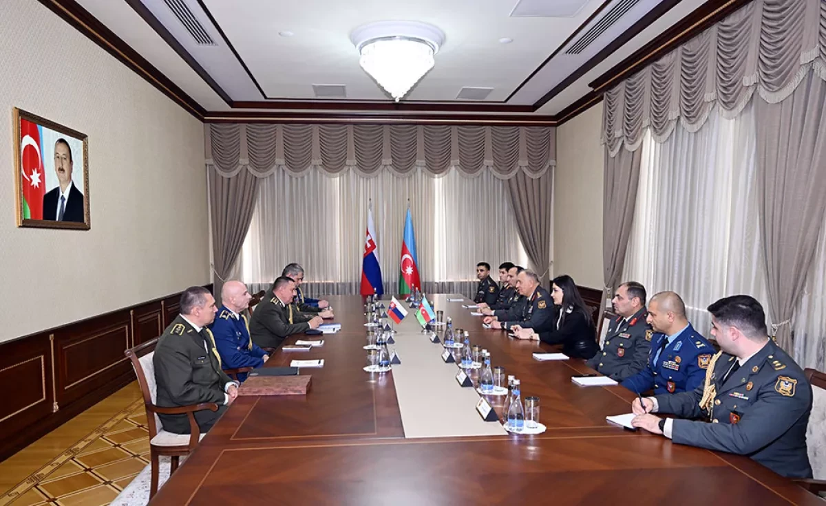 Azerbaijan-Slovakia defence talks highlight military, technical, and cyber collaboration photo