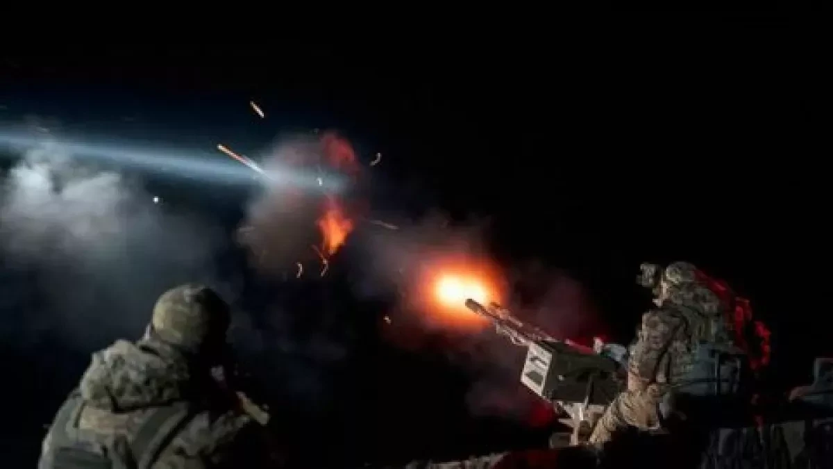 Ukraine downs over 100 Russian aerial targets in massive overnight assault