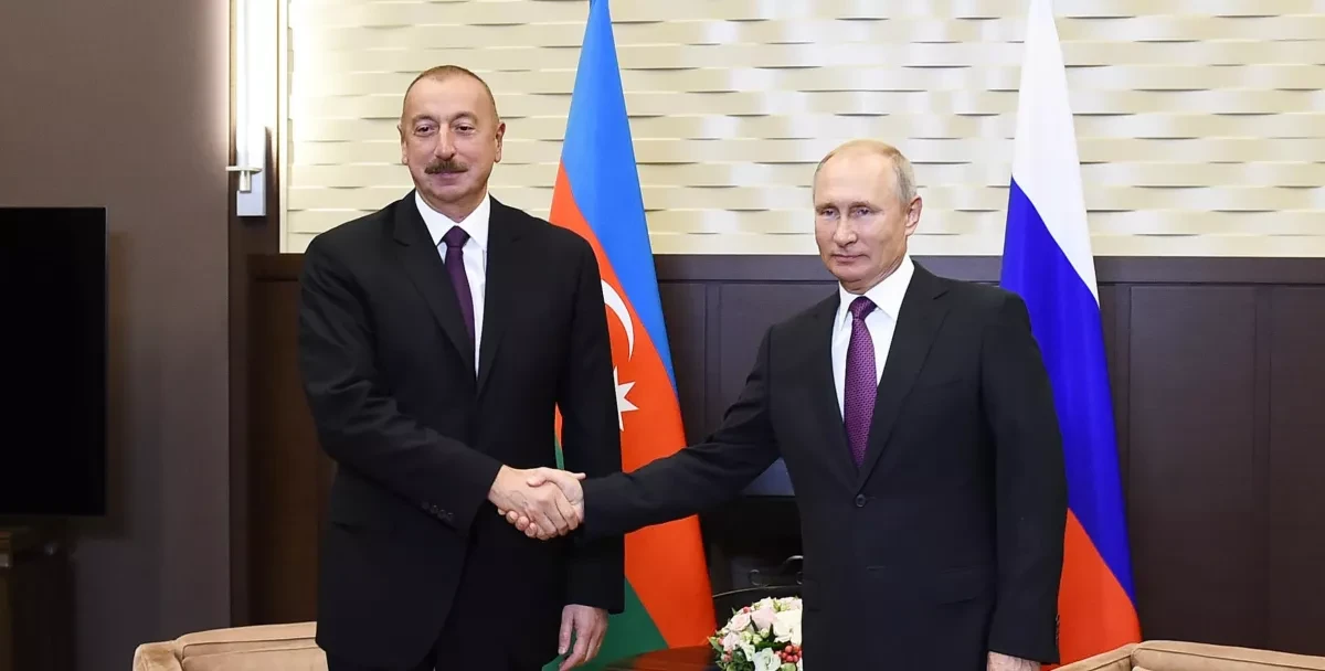 Azerbaijani, Russian presidents meet one-on-one in Tajik capital