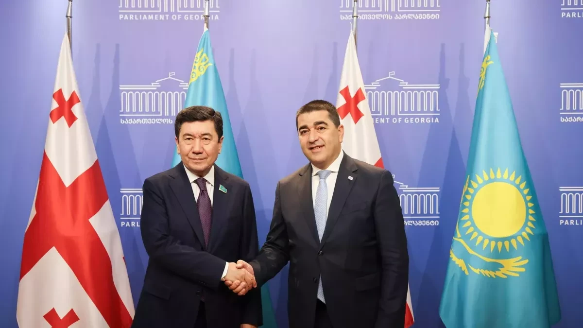 Georgian, Kazakh parliamentary leaders explore deeper bilateral cooperation