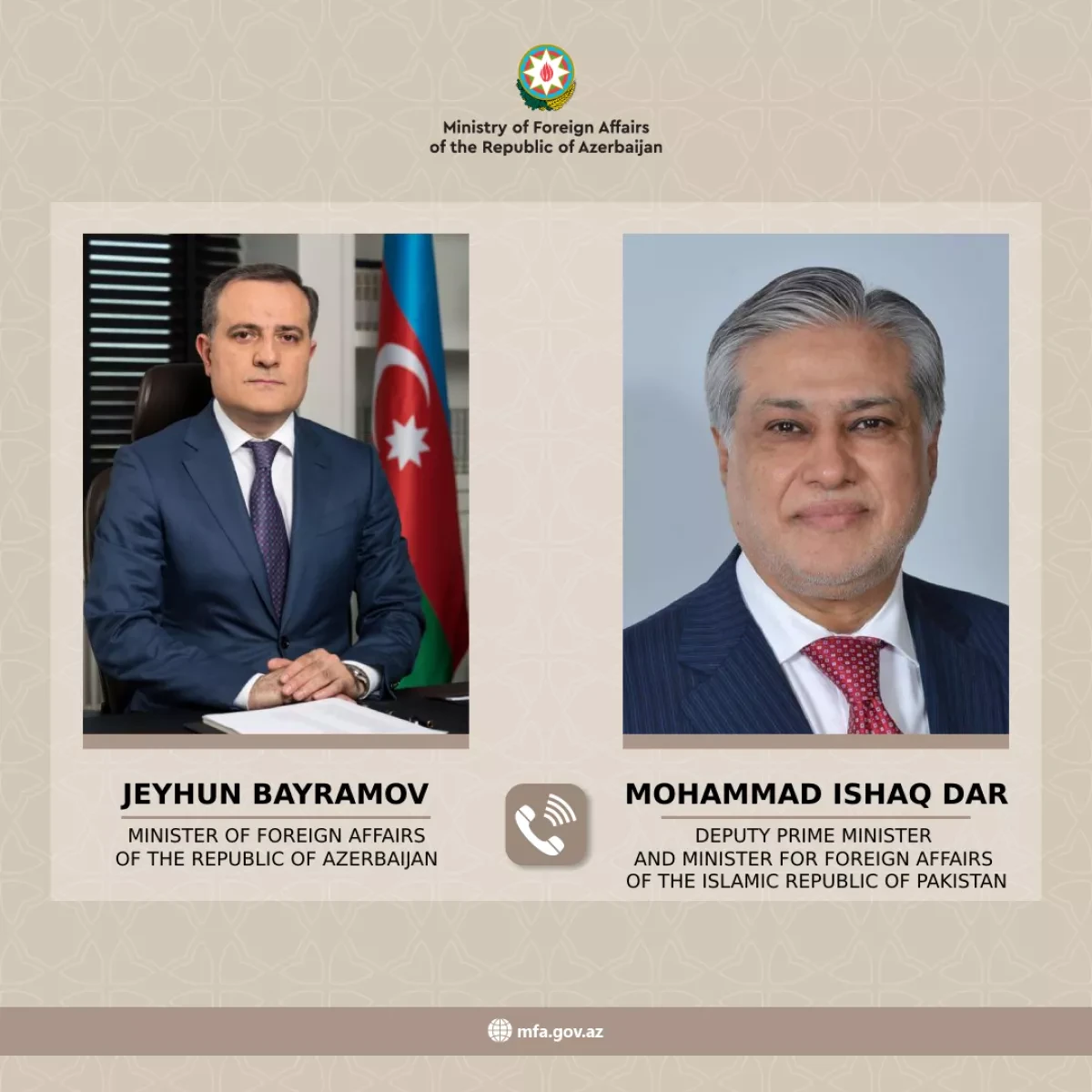 Azerbaijani, Pakistani top officials discuss strategic ties, Gaza ceasefire