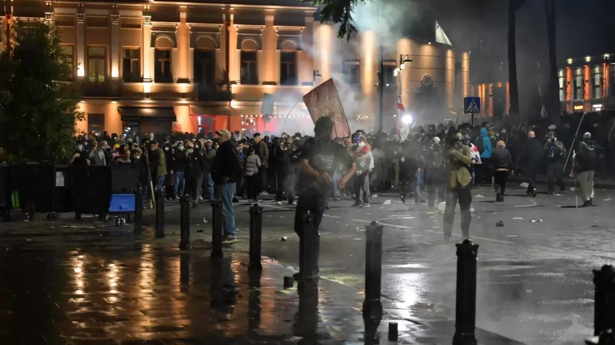 Georgian police detain 23 over presidential palace attack
