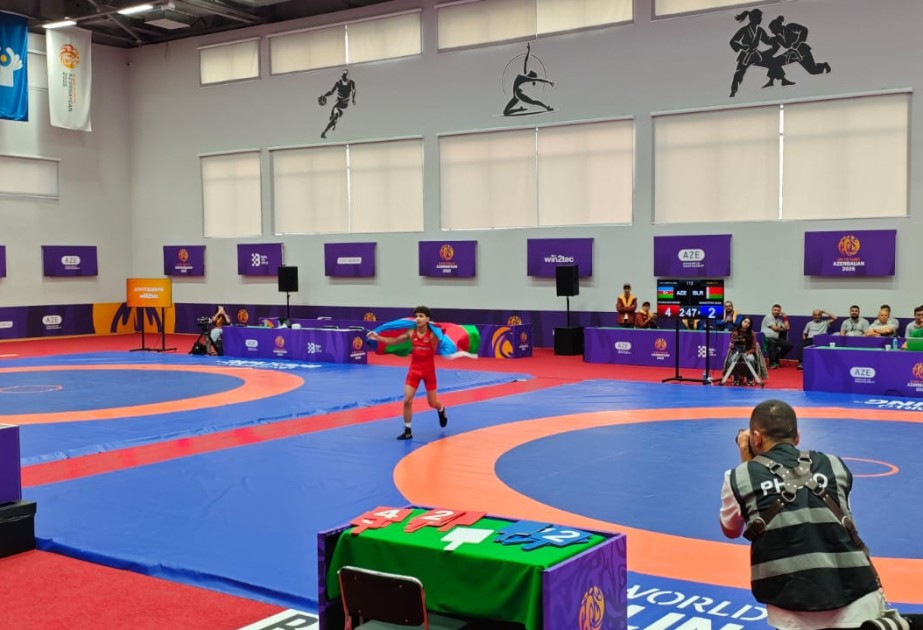 Azerbaijani wrestlers claim three medals at CIS Games