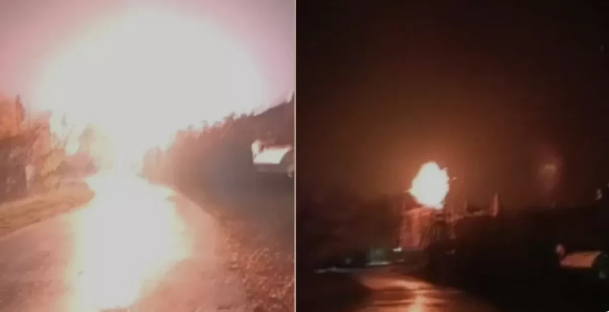 Critical energy link in Russia disabled after drone attack VIDEO