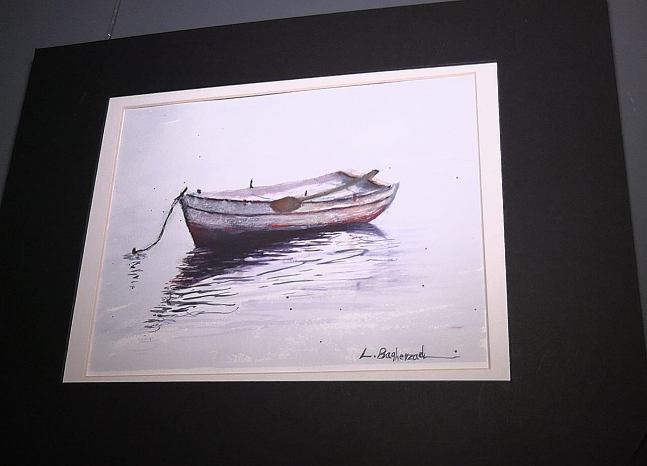 Azerbaijani painter from U.S. exhibits her works in Baku's Icherisheher (PHOTO)