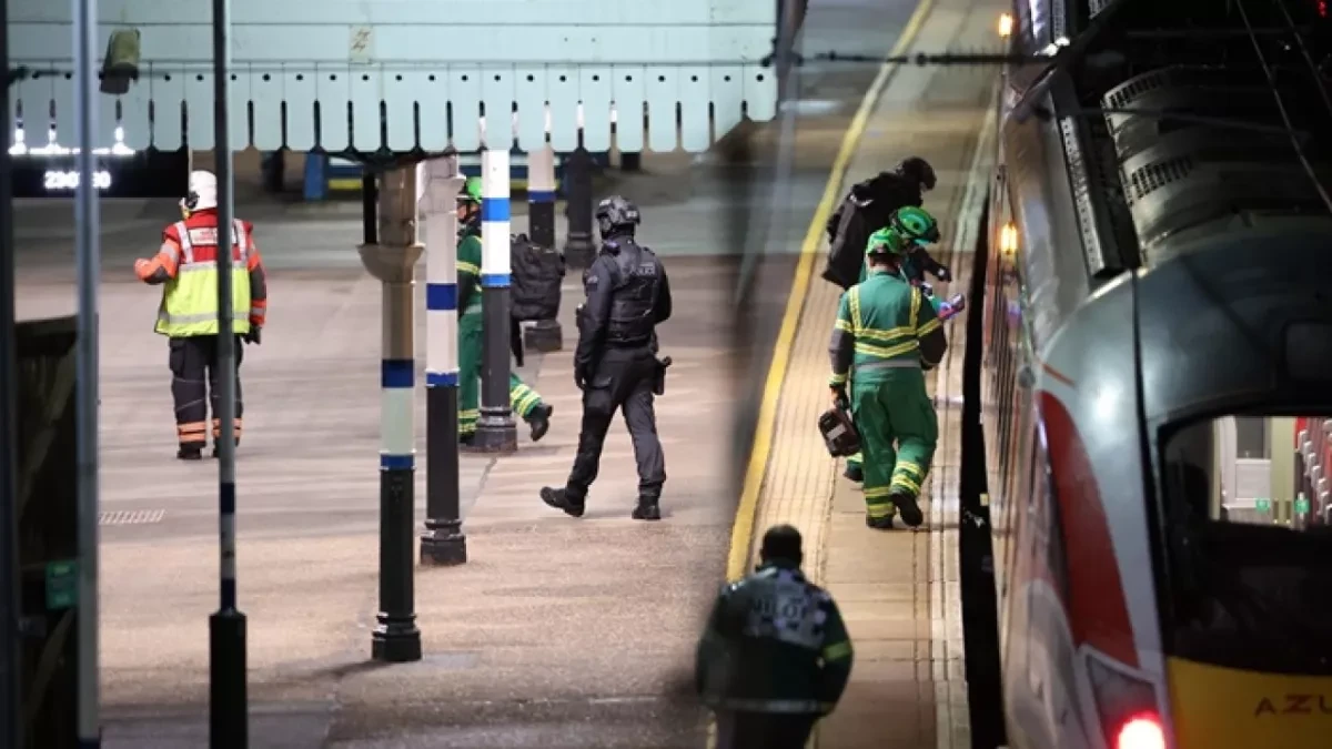Ten injured in London-bound train stabbing, two arrested