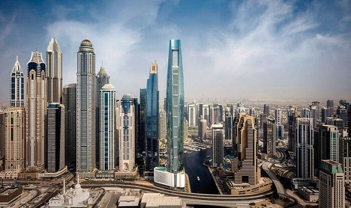 World’s tallest hotel “Ciel Dubai Marina” opens in UAE