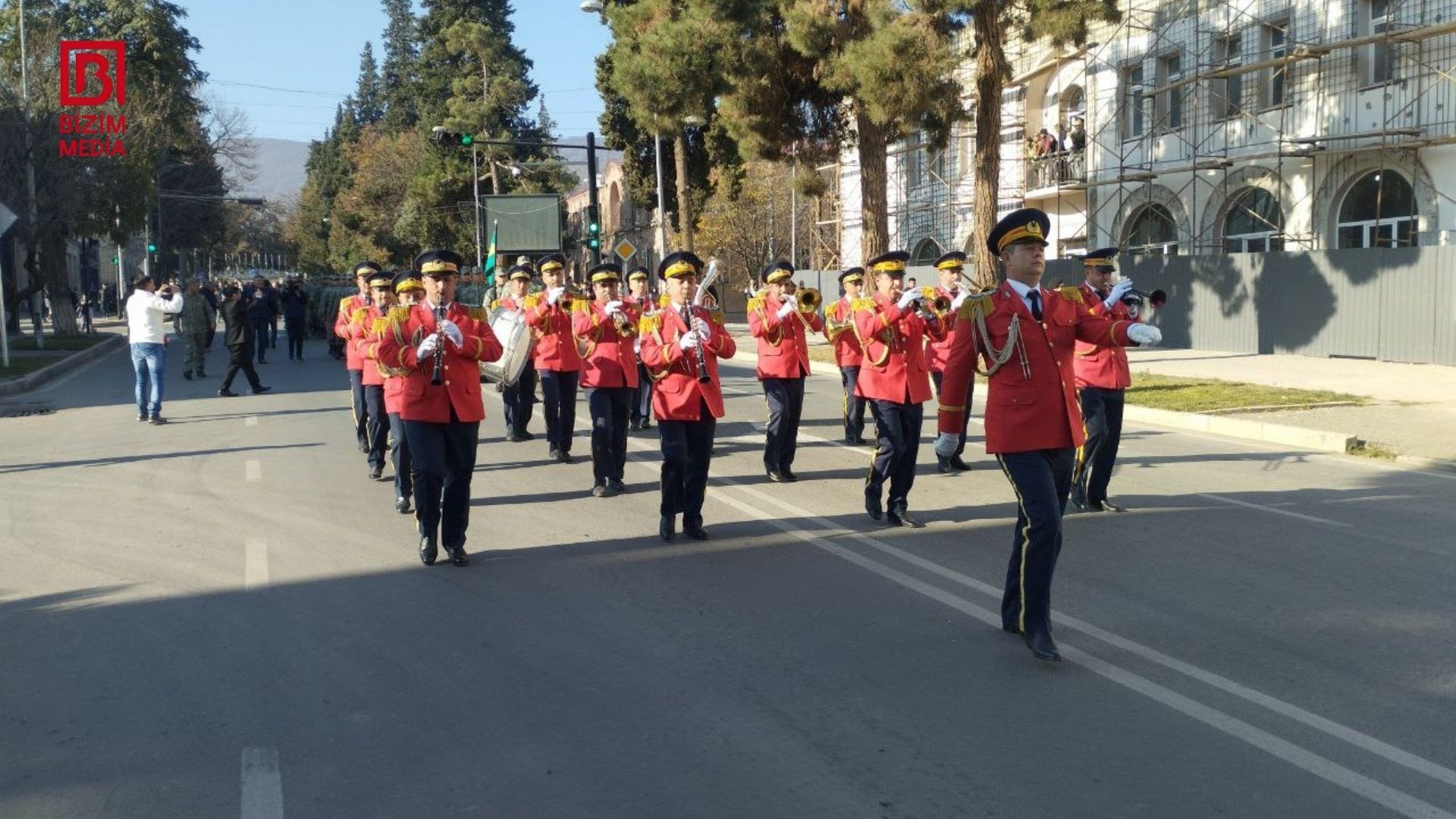 Xankəndidə hərbi yürüş -