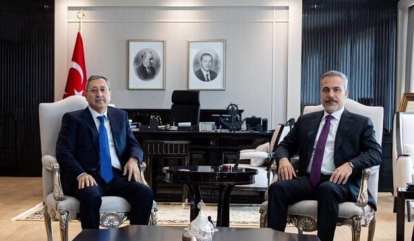 Hakan Fidan meets Azerbaijani envoy Khalafov in Ankara