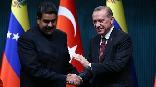 Erdogan and Maduro discuss bilateral relations
