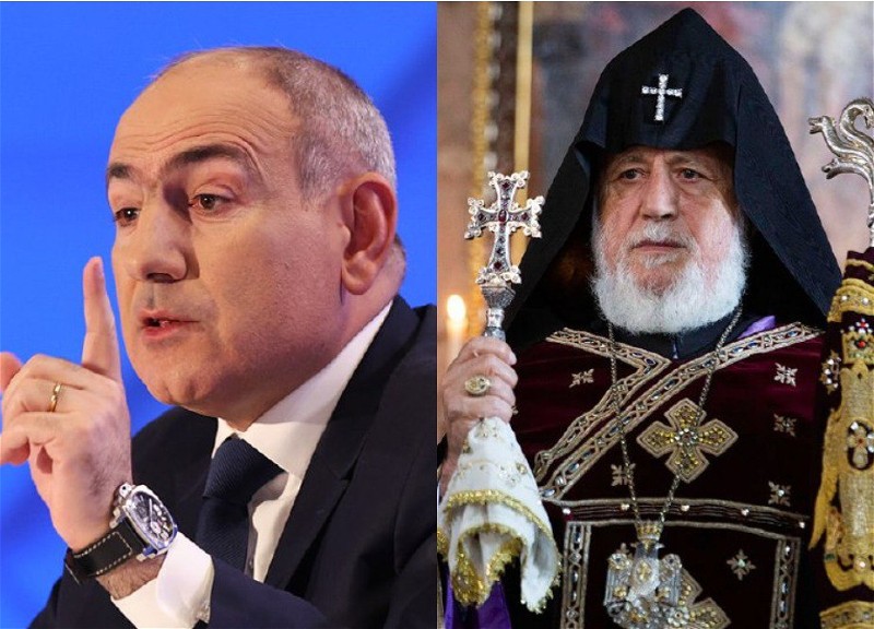 Пашинян обвинил Гарегина II в саботировании принятия канонов Армянской апостольской церкви