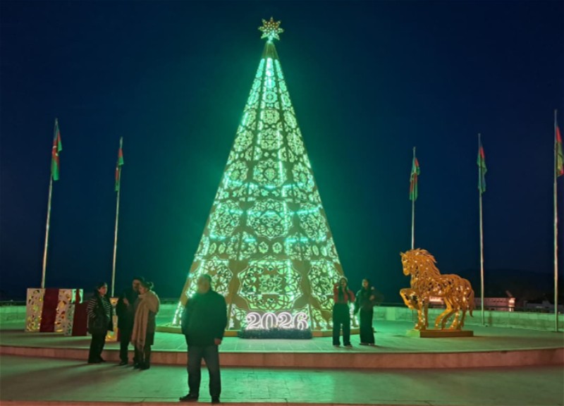 В Ханкенди открылась праздничная ярмарка «Зимняя сказка» - ФОТО