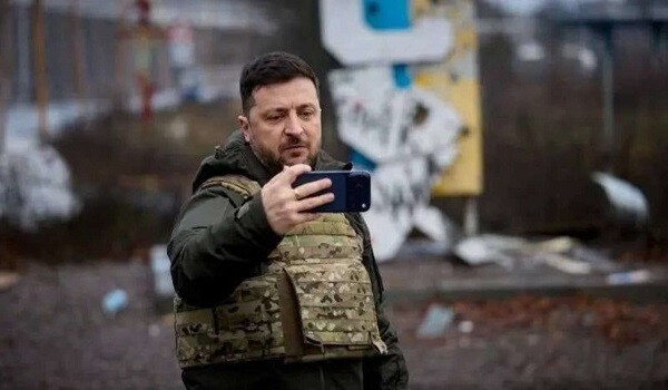 Kremlin's claim on Zelensky’s Kupyansk video mocked