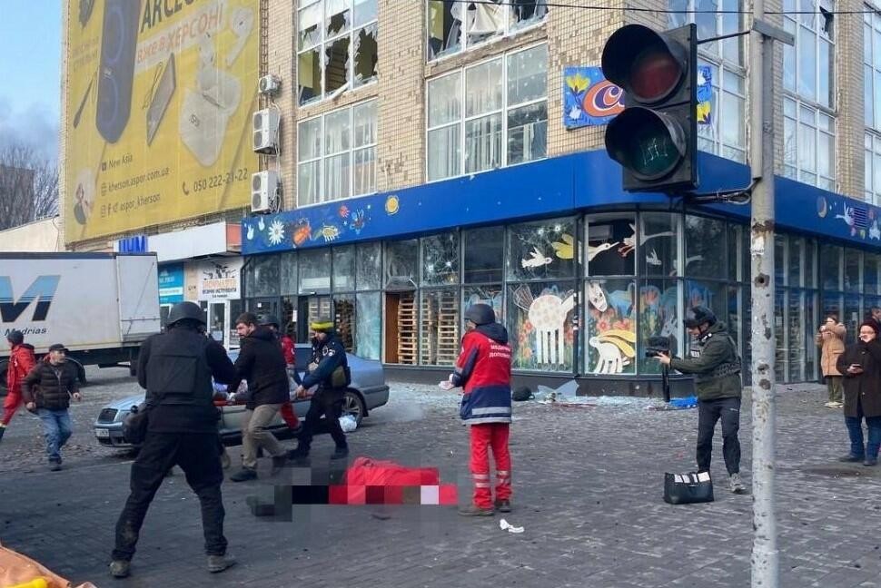At least 27 killed in Kherson drone attack