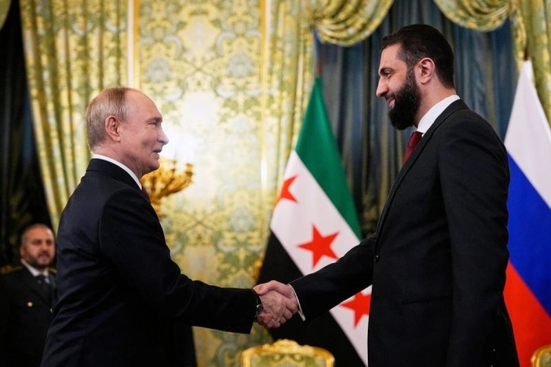 Путин и Ахмед аш-Шараа обсудили тему российских военных баз, но экстрадицию Башара Асада не затронули