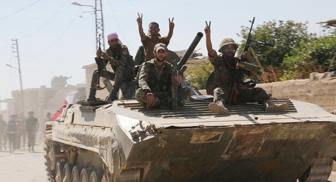 Syrian army advances against SDF