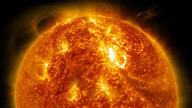 M7.1 solar explosion hits the Sun