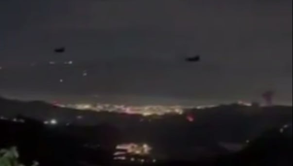 ABŞ hərbi helikopterləri Venesuela səmasında –