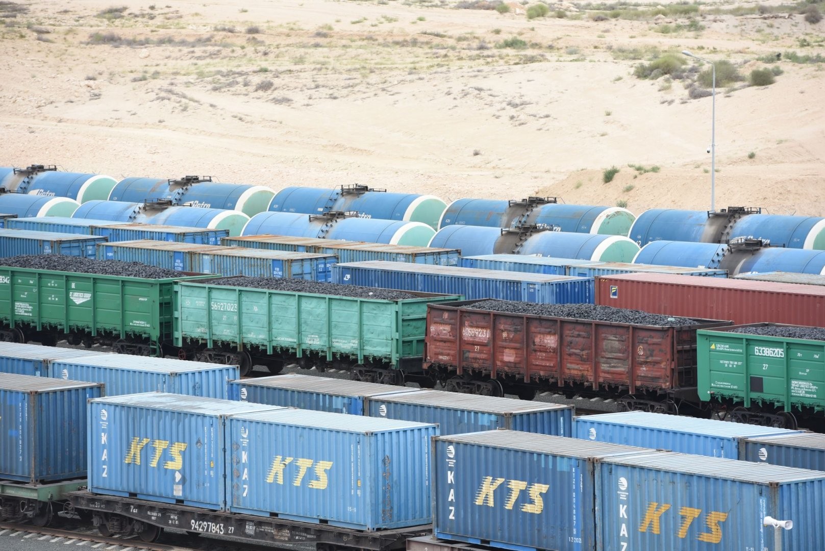 Kazakhstan discloses freight transported via second track of Dostyk-Moyinty railway