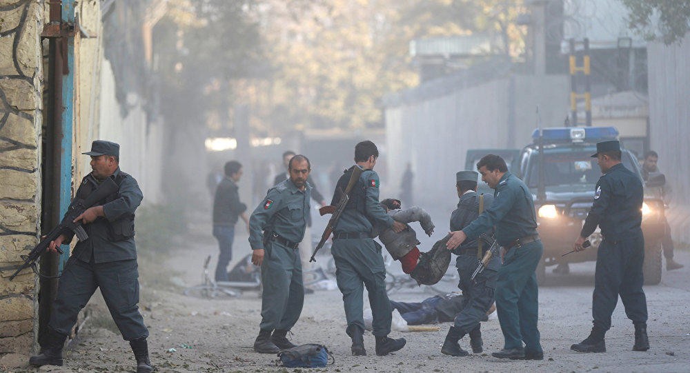Powerful explosion hits central Kabul - Video