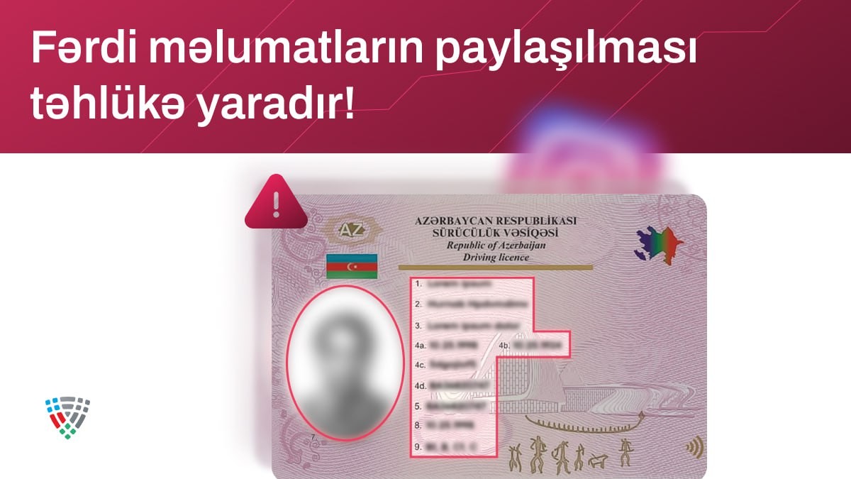 Rəsmi sənədlərini sosial şəbəkələrdə paylaşanlara