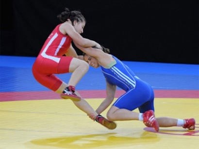 Azerbaijan women wrestle at 2026 ranking tournament