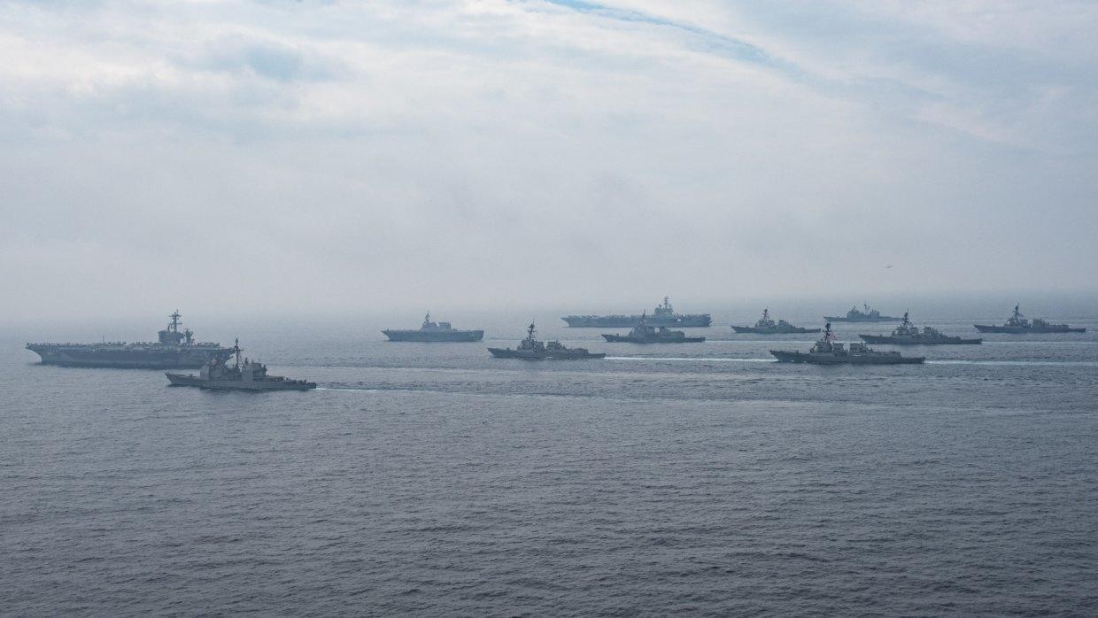 ВМС России, Китая и Ирана начали учения