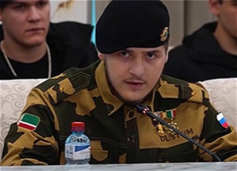 18-летний сын Рамзана Кадырова стал самым молодым майором в России