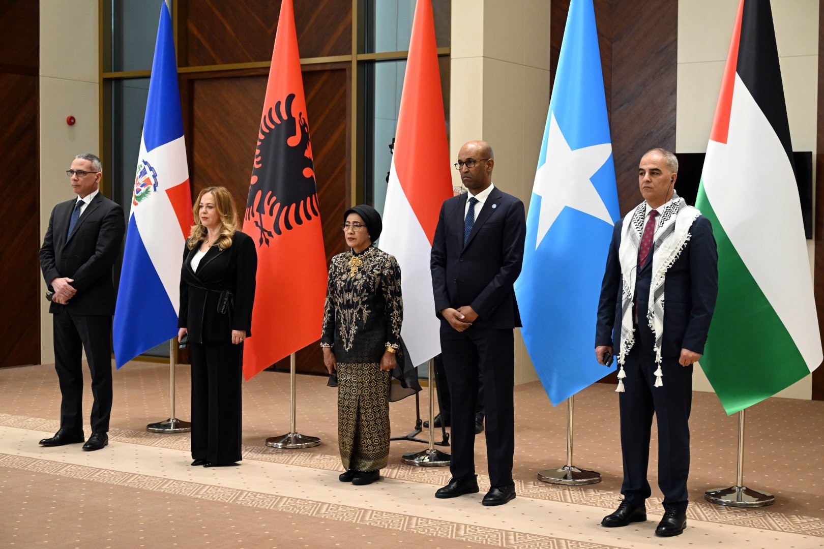 President Sadyr Japarov receives credentials from ambassadors of several countries