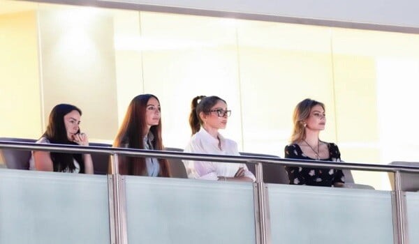 First Lady attend European Cup in Rhythmic Gymnastics