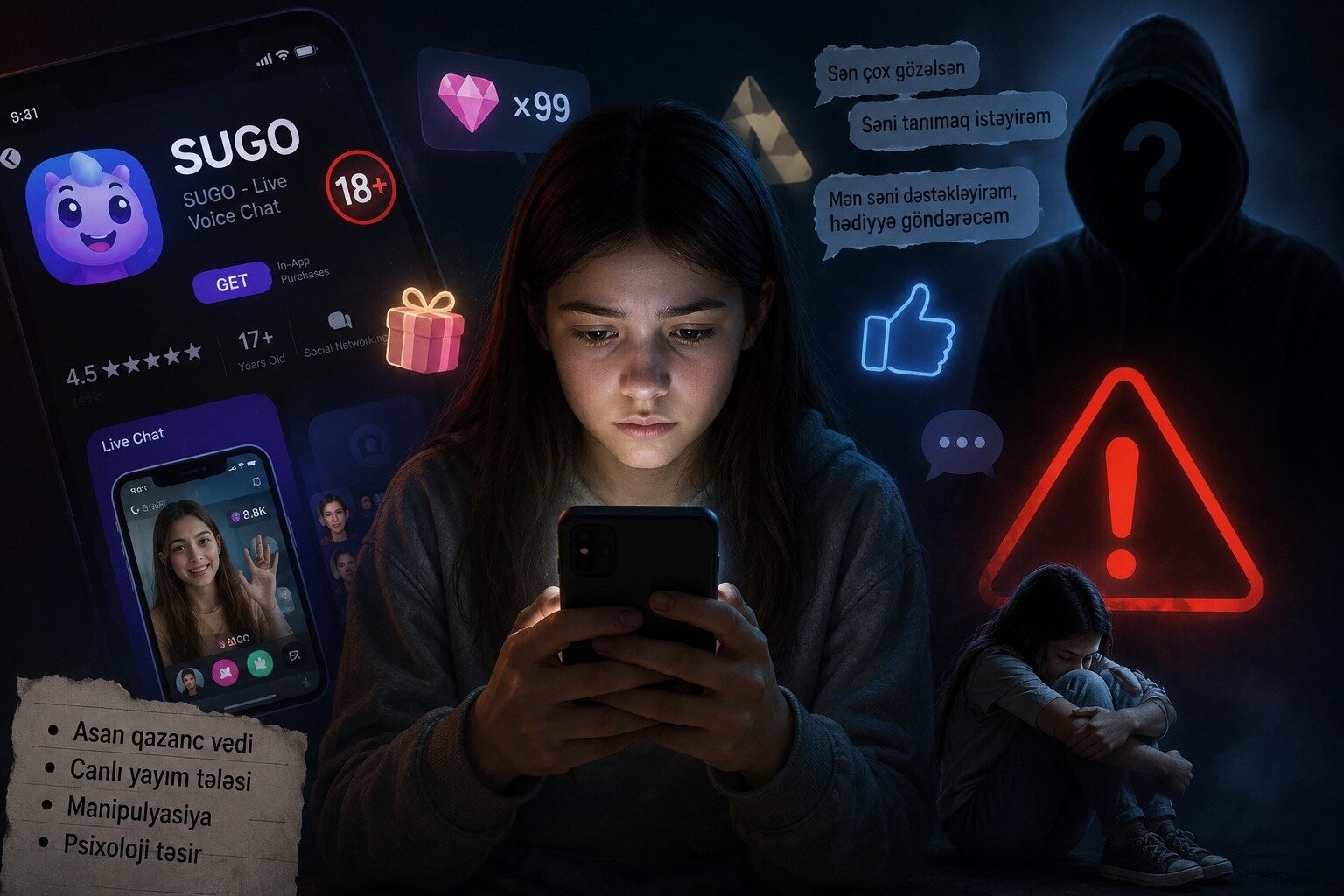 Valideynləri qorxudan tətbiq: "Sugo"da uşaqları nə gözləyir?