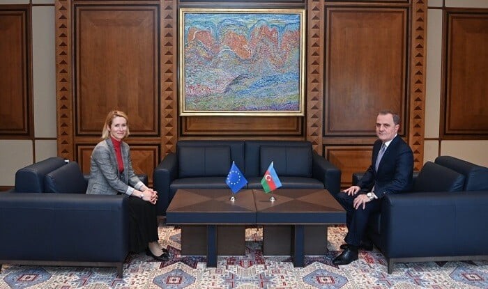 Bayramov, Kallas held expanded talks on Azerbaijan–EU ties